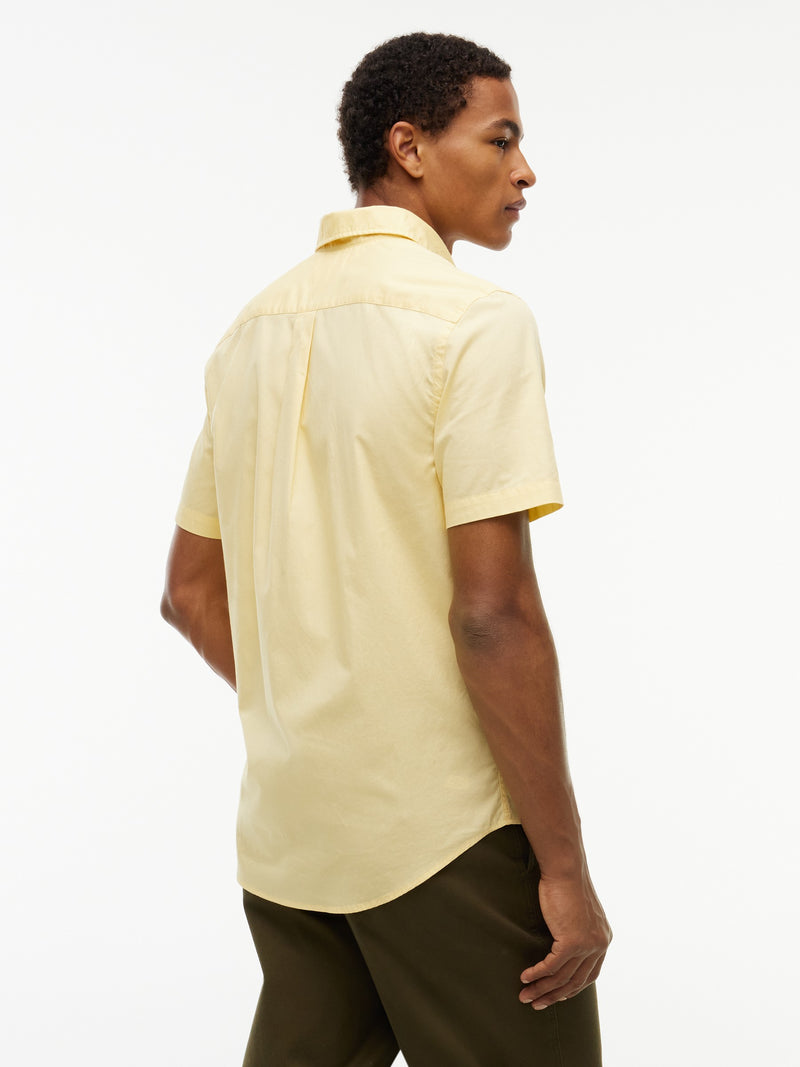 Regular Fit Solid Poplin Shirt