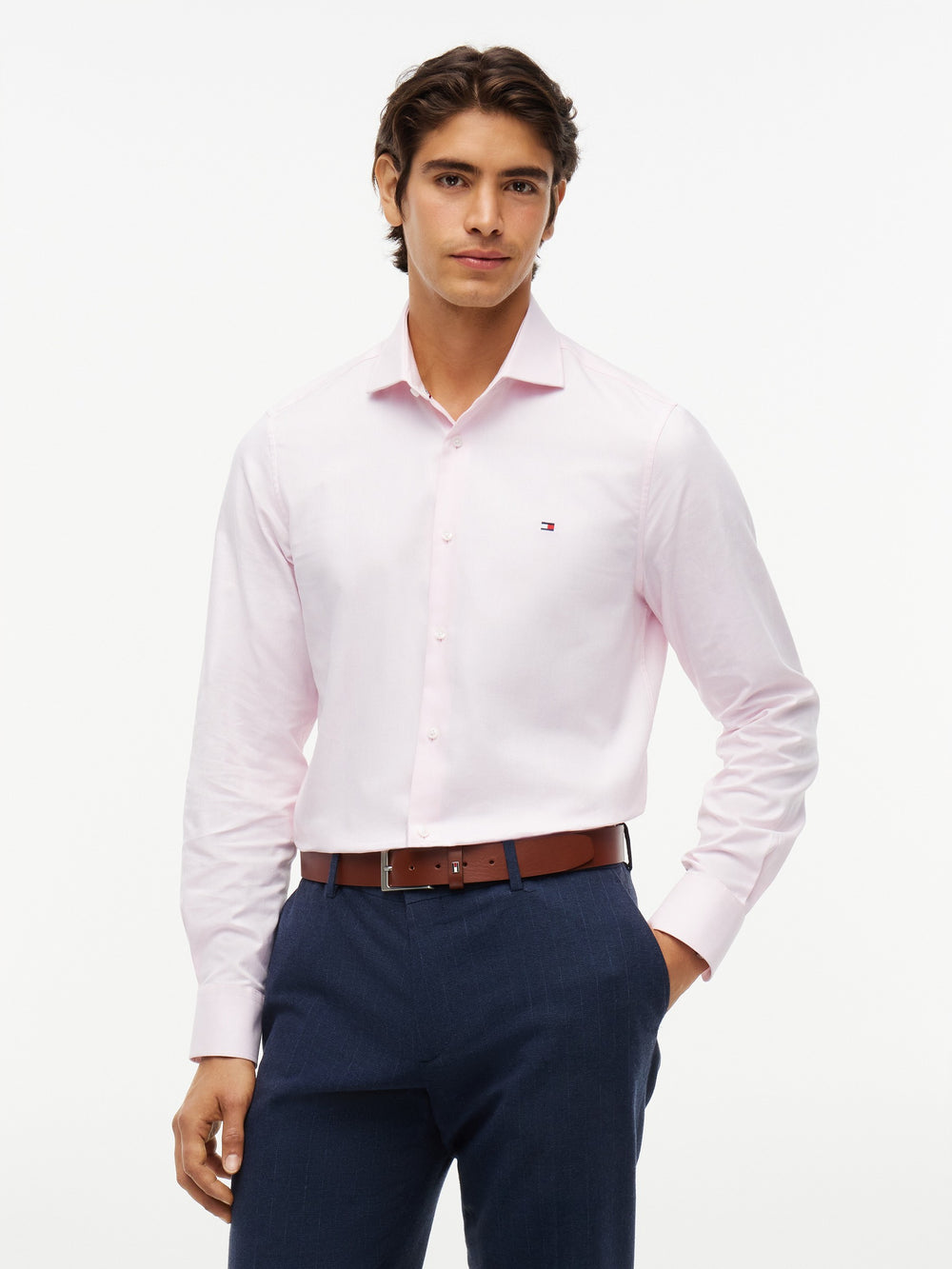 Slim Fit Texture Dobby Shirt