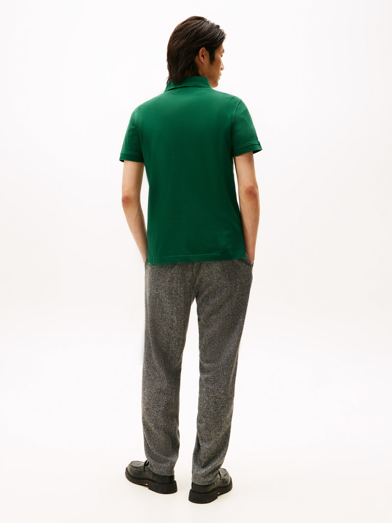 Slim Fit Solid Pique Polo