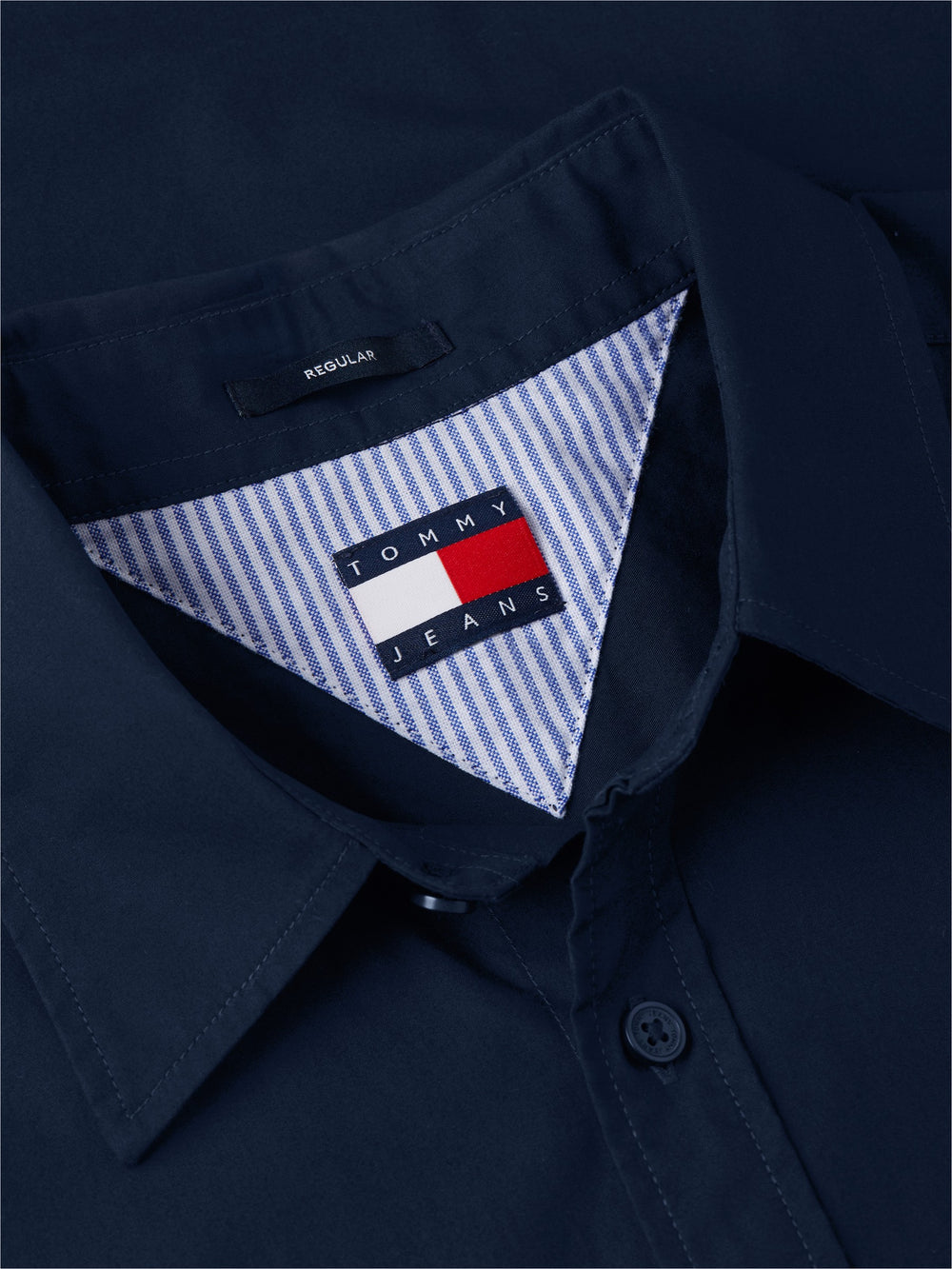 Regular Fit Solid Poplin Shirt