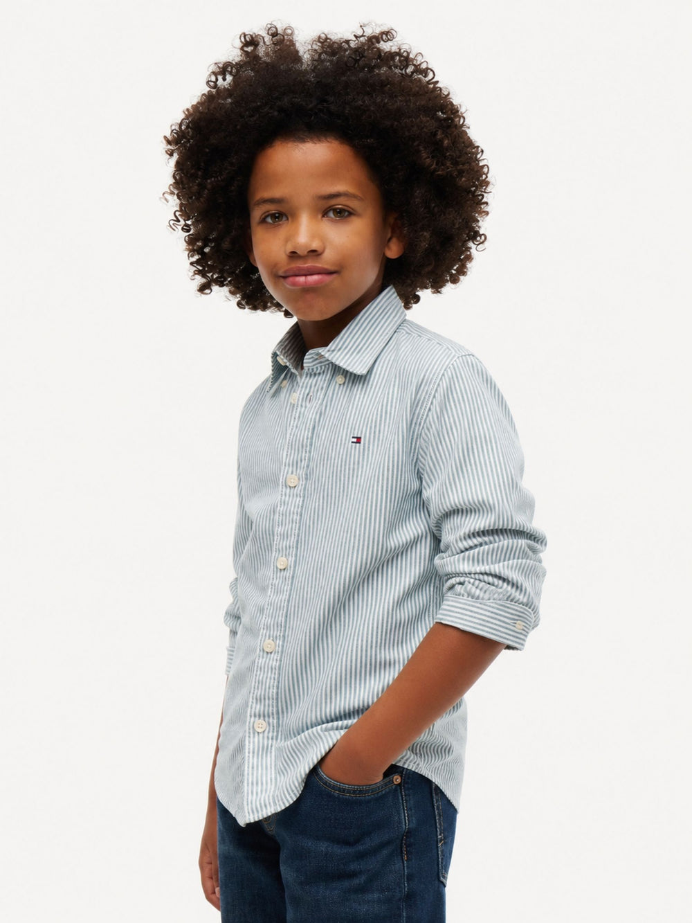 Kids Oxford Stretch Shirt