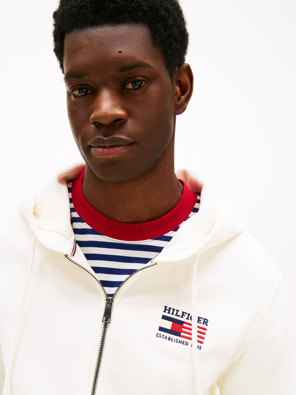 Regular Fit Zip Thru Hoodie