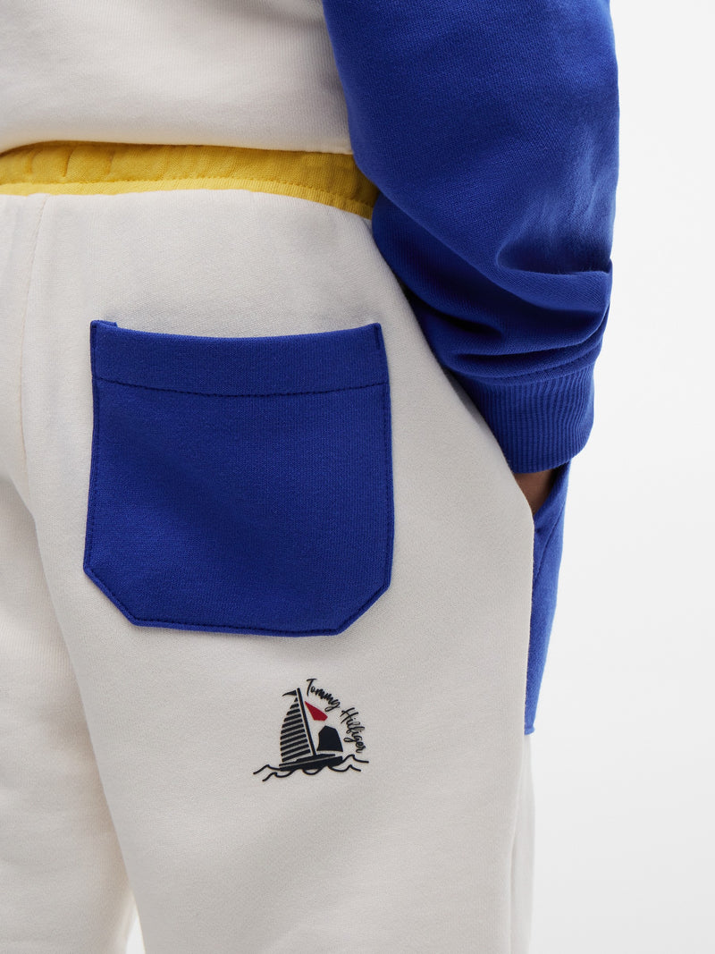 Kids Color Block Terry Trackpant