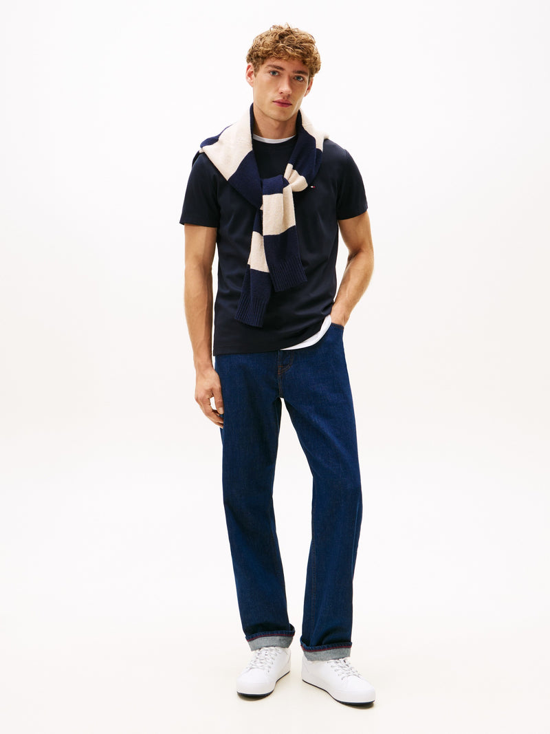 Slim Fit Solid Interlock Tshirt