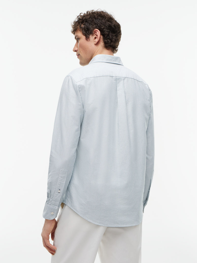 Regular Fit Stripe Oxford Shirt