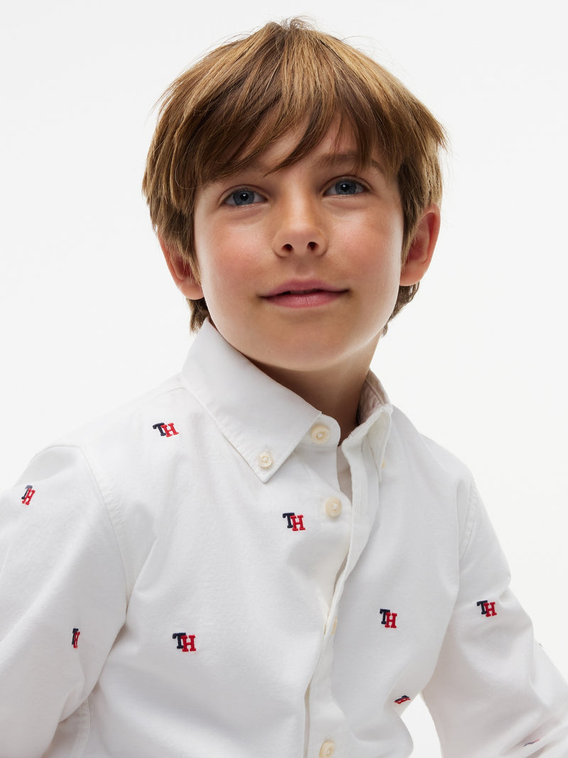 Kids Oxford Stretch Shirt