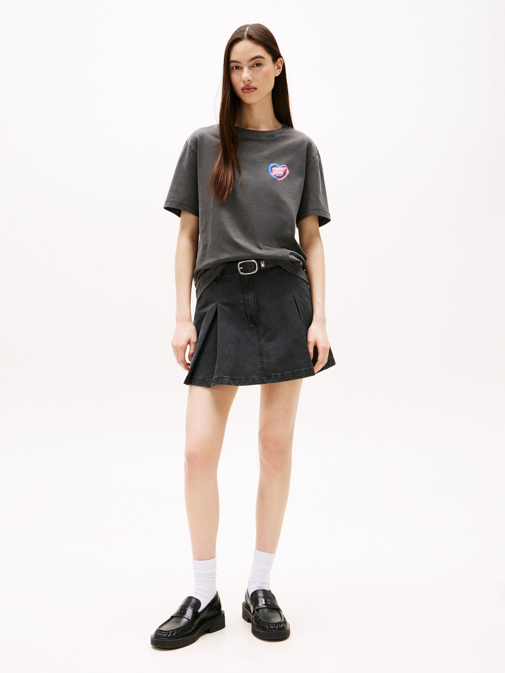 Solid Relaxed Fit Half Sleeve Cotton Jersey T-Shirt