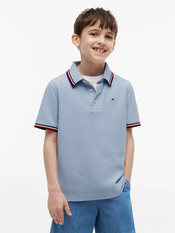 Kids Solid Polo