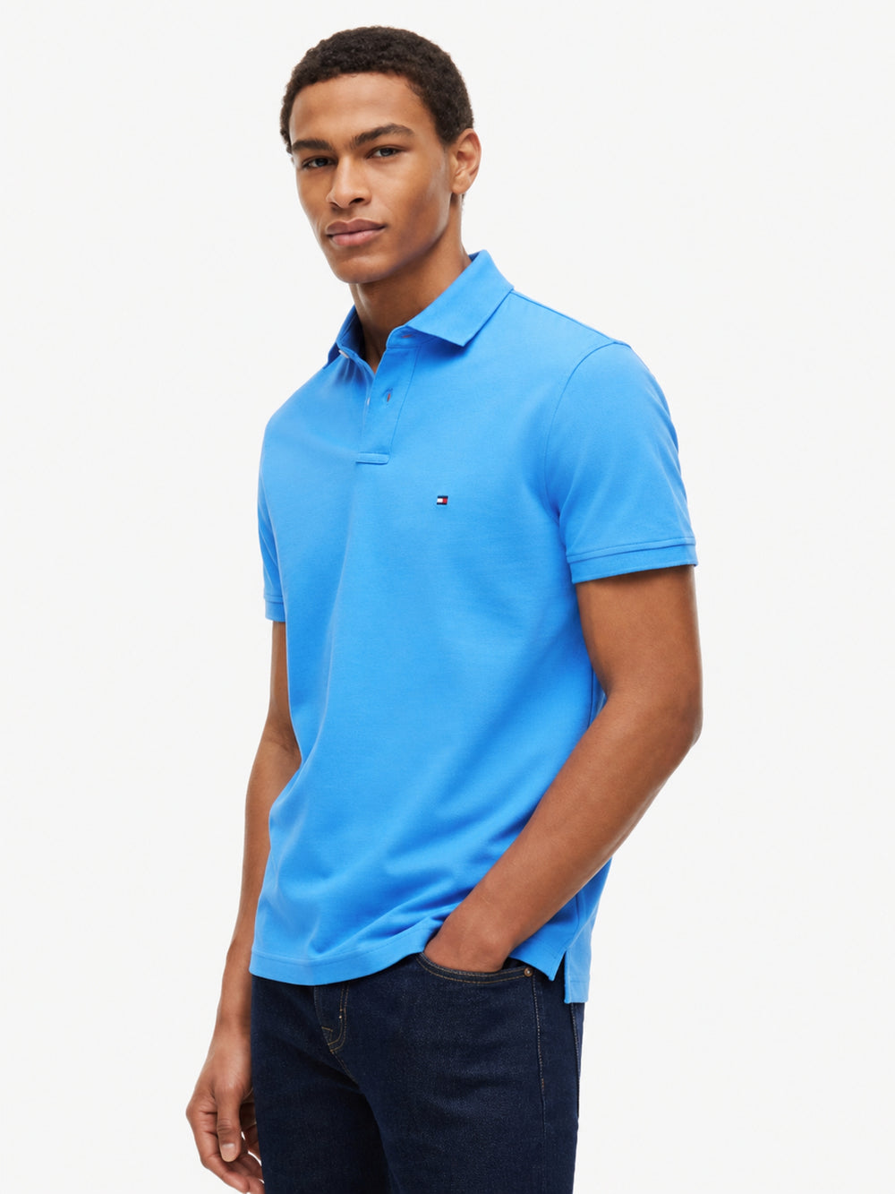 Regular Fit Solid Pique Polo