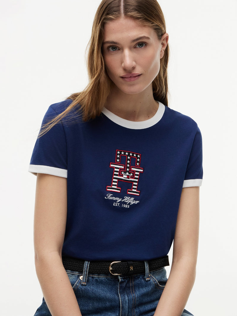 Solid Regular Fit Half Sleeve Cotton Jersey T-Shirt