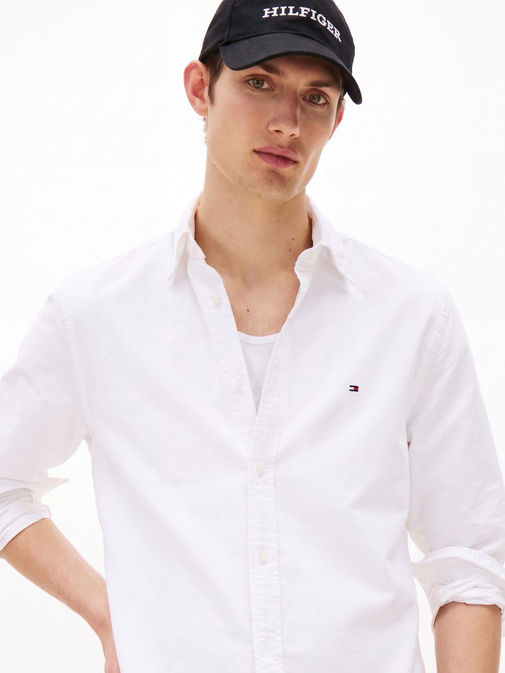 Regular Fit Solid Oxford Shirt