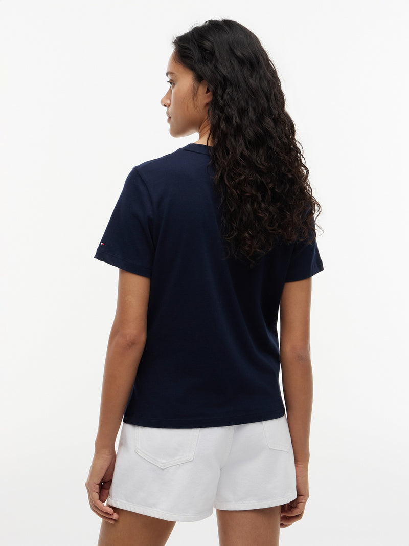 Solid Regular Fit Half Sleeve Cotton Jersey T-Shirt