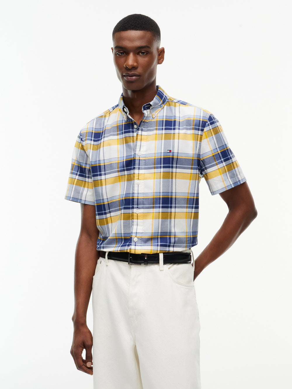 Regular Fit Check Twill Shirt