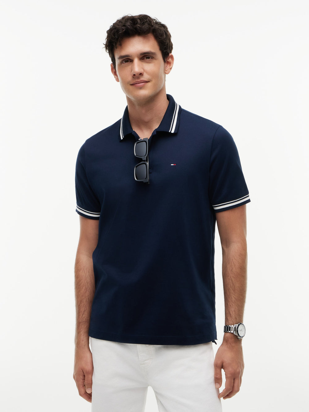 Regular Fit Tipped Polo
