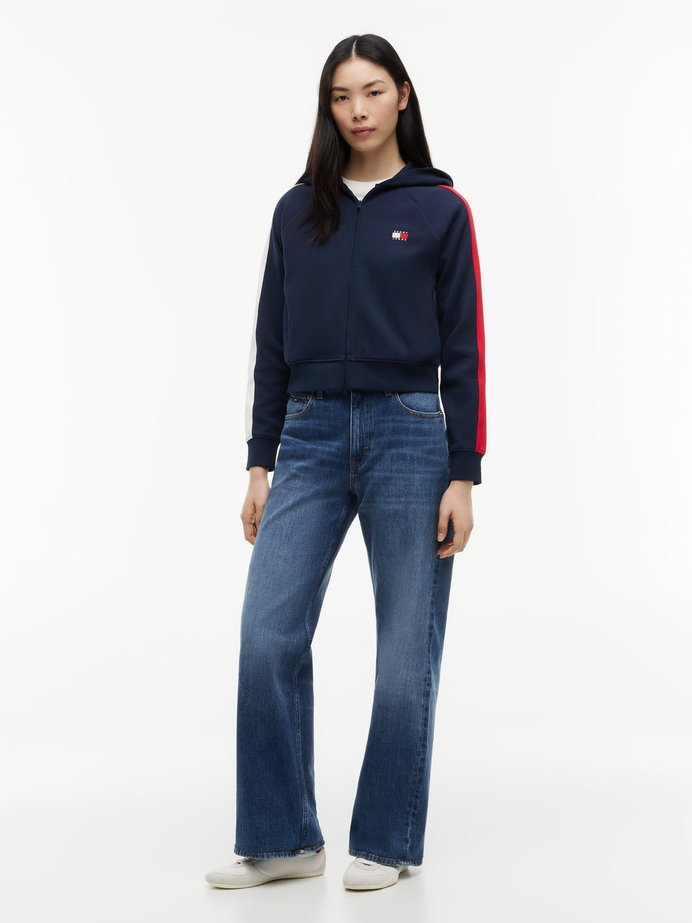 Regular Fit Interlock Zip Thru