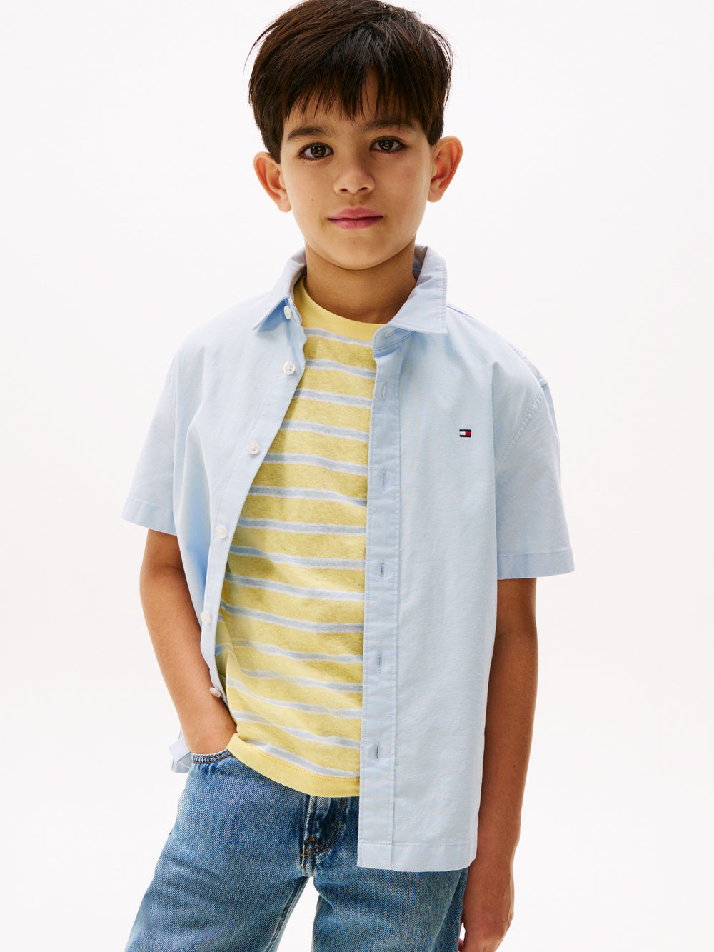 Kids Oxford Stretch Shirt