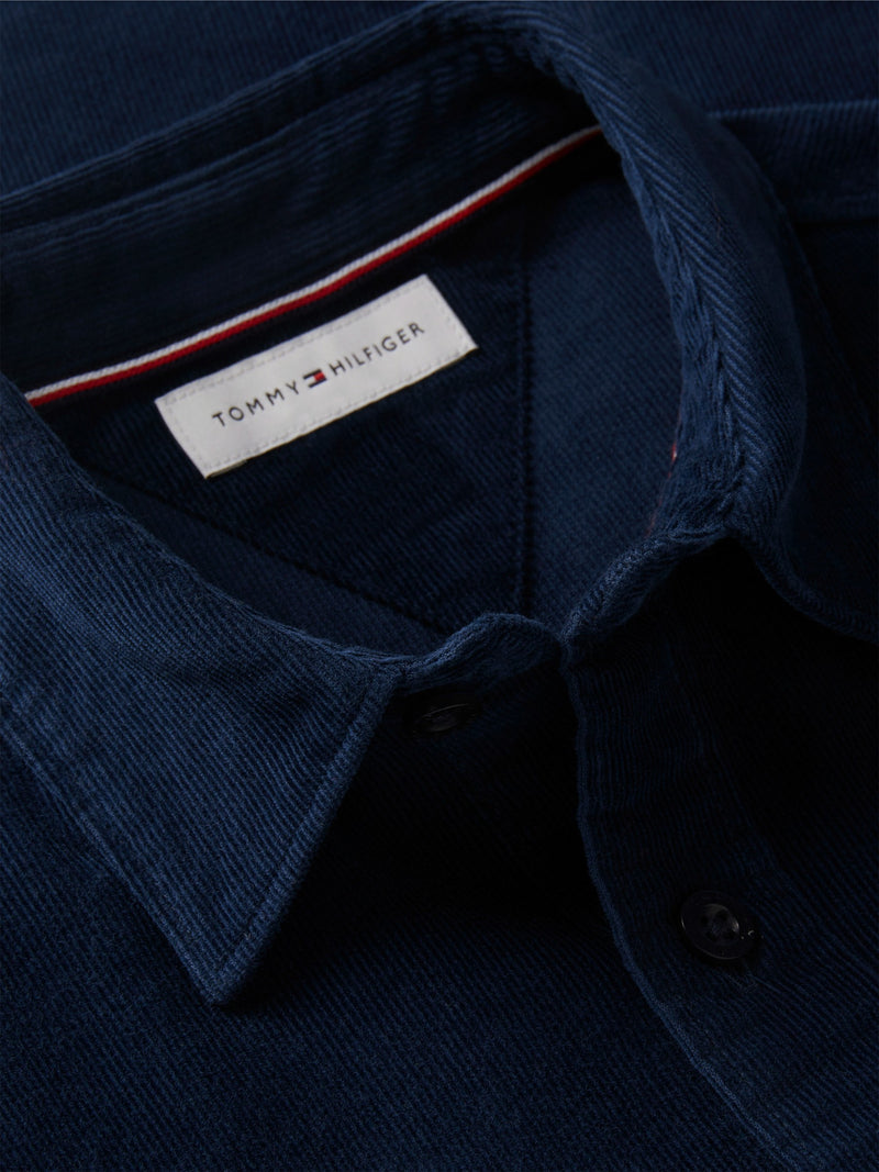 Kids Corduroy Solid Shirt
