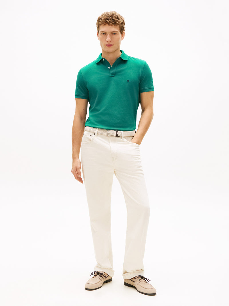 Regular Fit Solid Pique Polo