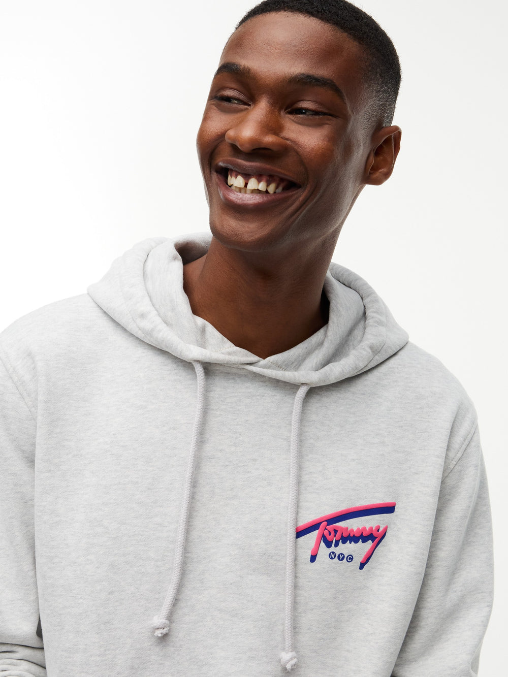 Regular Fit Suede Terry Hooded Sweatshirt