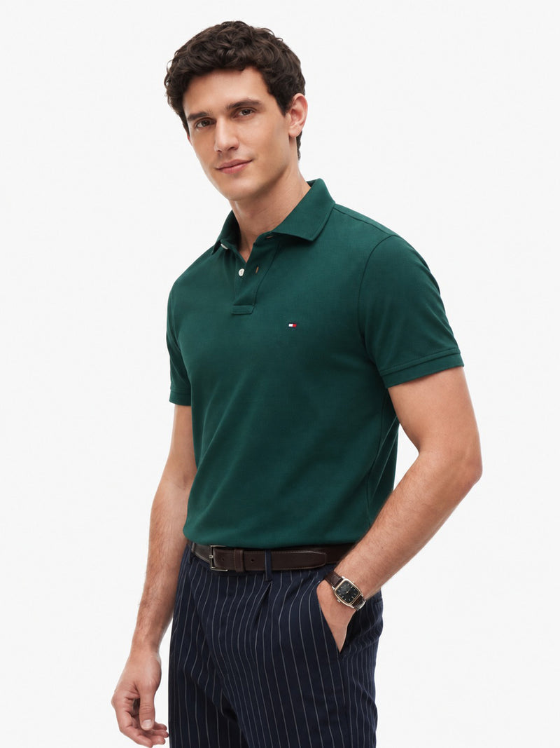 Regular Fit Solid Pique Polo