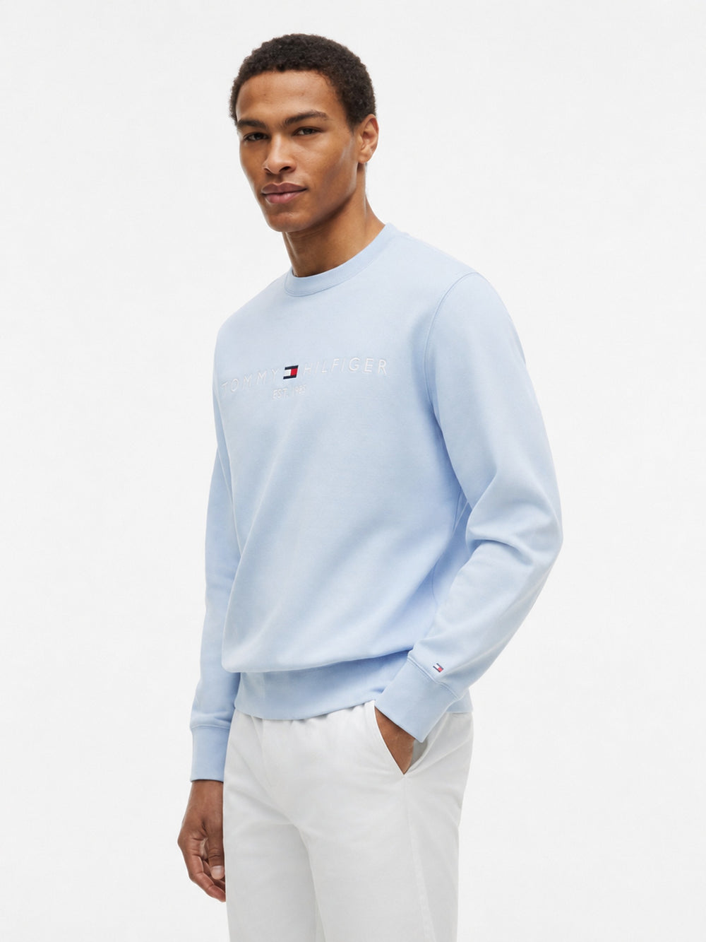 Tommy Logo Fleece Pullover
