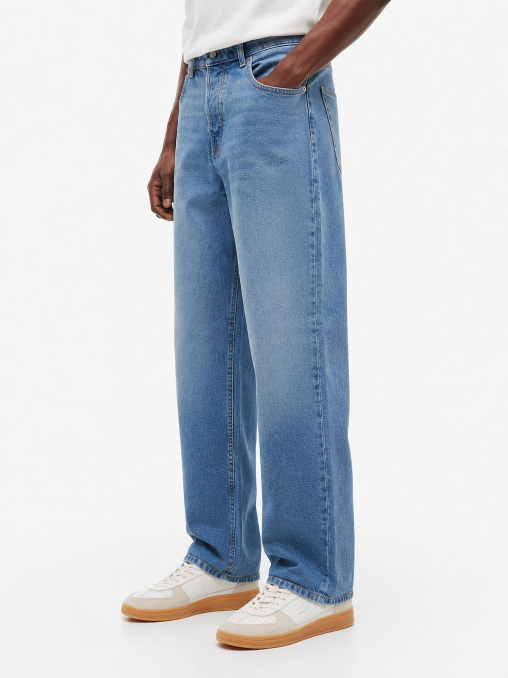 Jaimie Loose Mid Wash Jeans