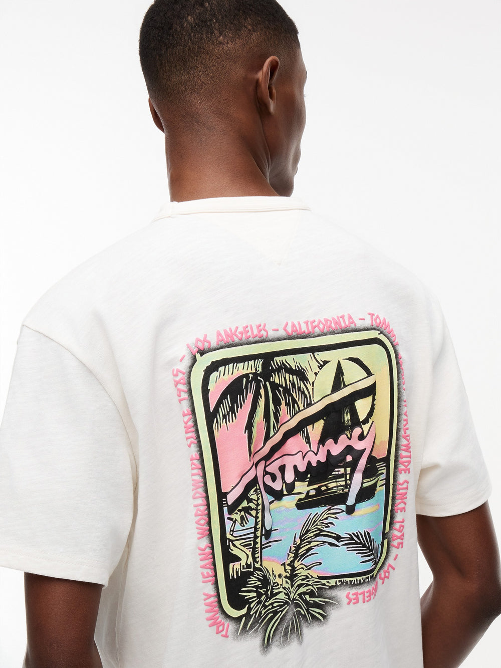 Relaxed Fit Back Graphic T-Shirt