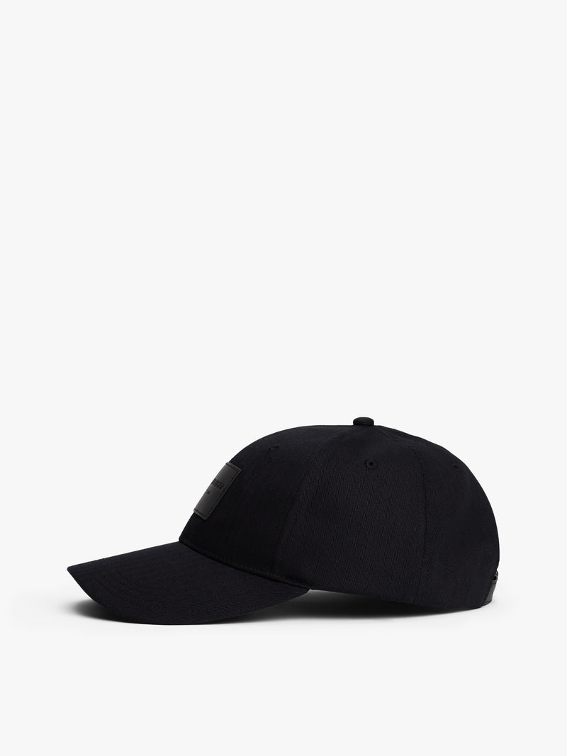 Leather Patch 6 Panel Cap
