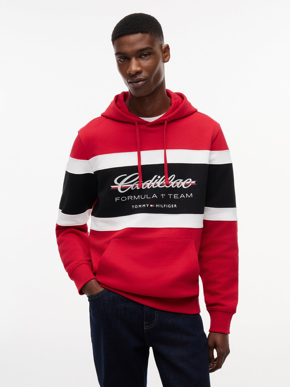 Regular Fit Cf1 Back Print Hoodie