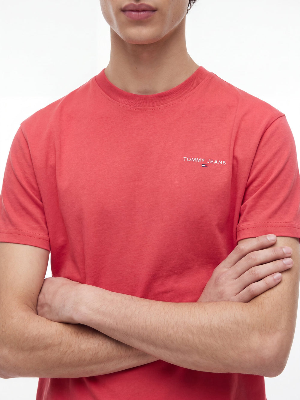 Slim Fit Linear Logo T-Shirt