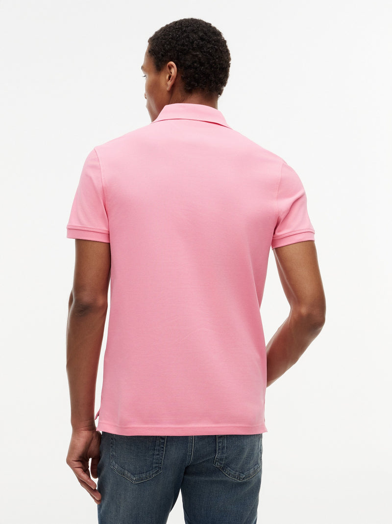 Slim Fit Solid Pique Polo