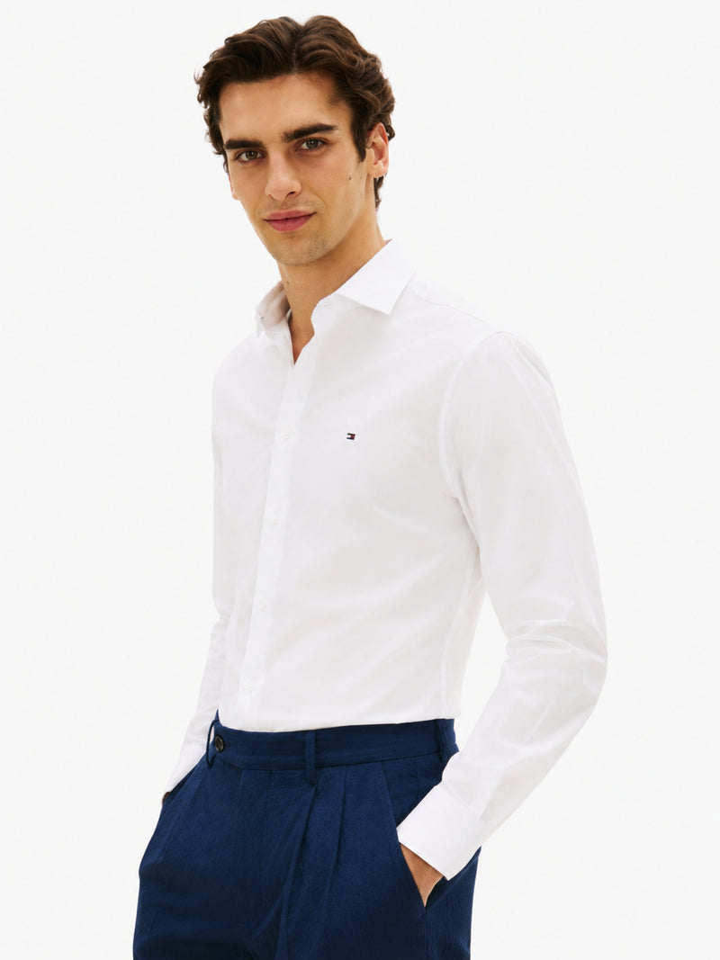 Slim Fit Solid Update Poplin Shirt