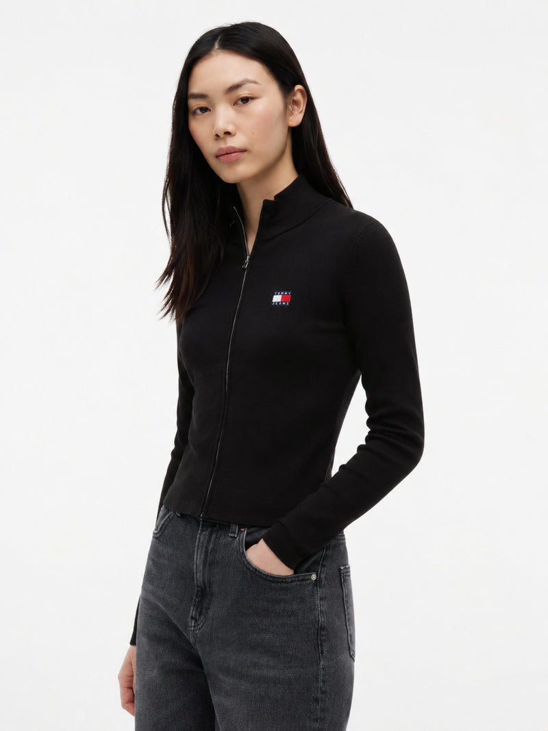 Full Sleeve Slim Fit Zip Thru