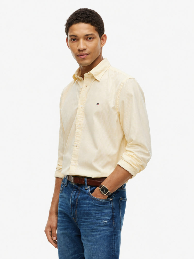 Regular Fit Check Poplin Shirt