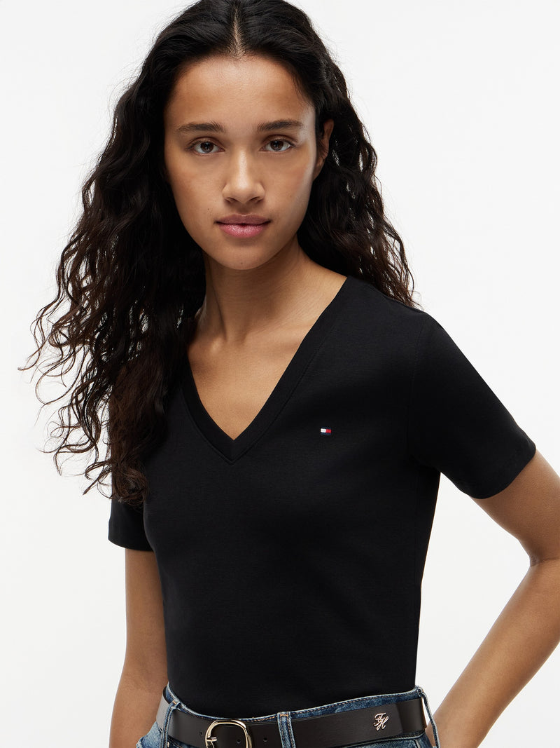 Solid Slim Fit Half Sleeve Cody T-Shirt