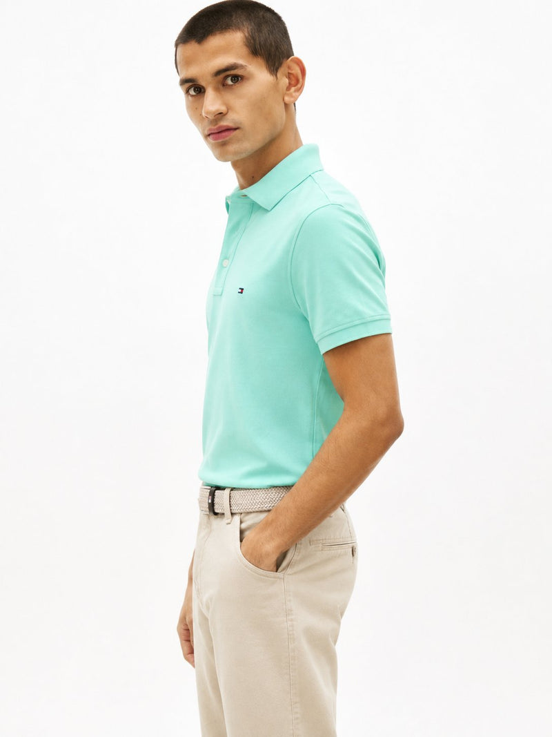 Slim Fit Solid Pique Polo
