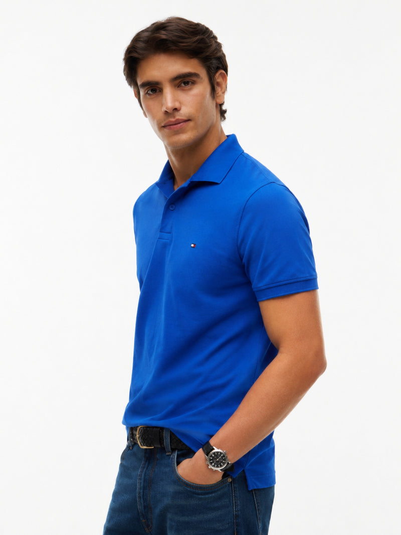 Regular Fit Solid Pique Polo