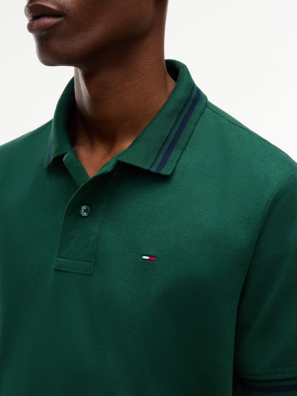 Regular Fit Tipped Polo