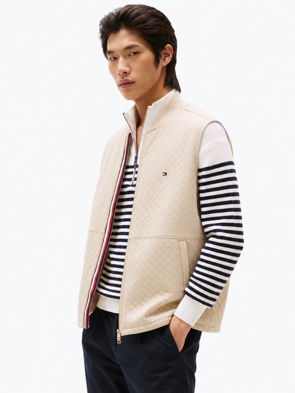 Regular Fit Mid Weight Quilted Vest