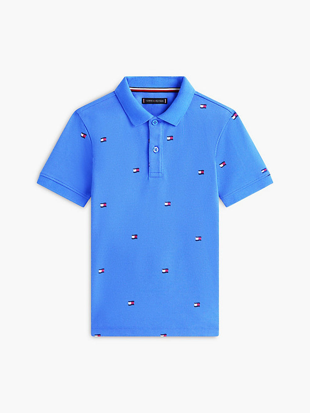 Kids Solid Cotton Stretch Polo