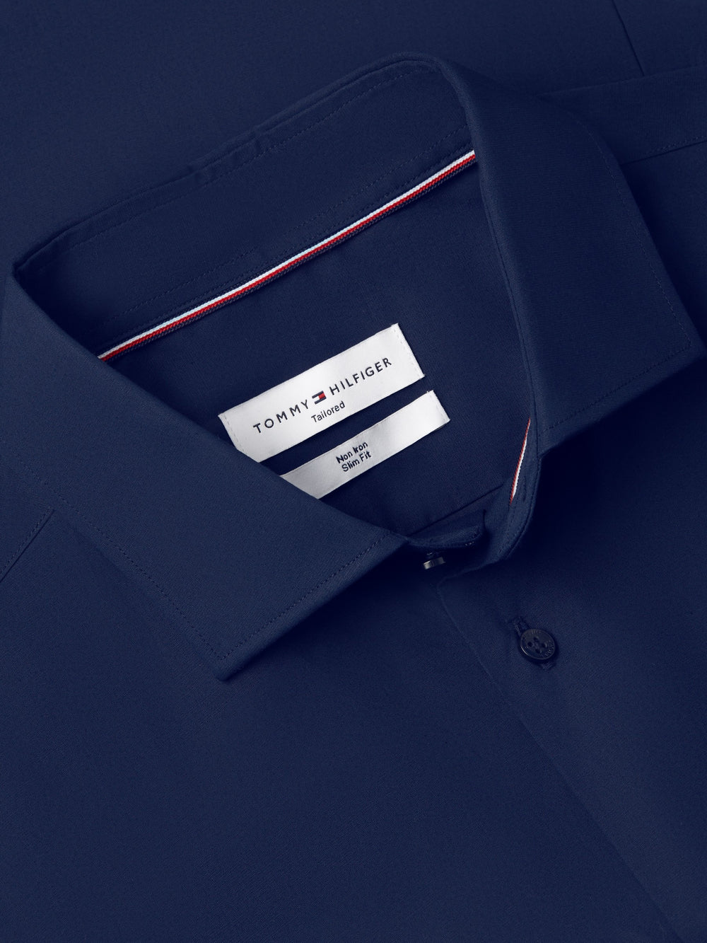 Slim Fit Solid Poplin Shirt