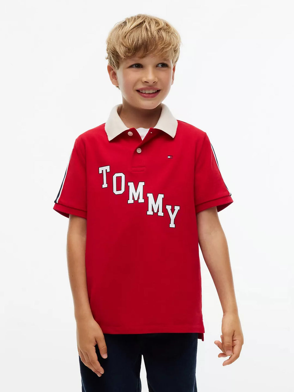Kids Stretch Polo