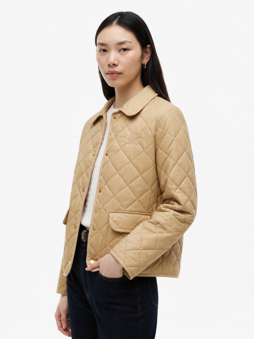 Slim Fit Quilted Jacket