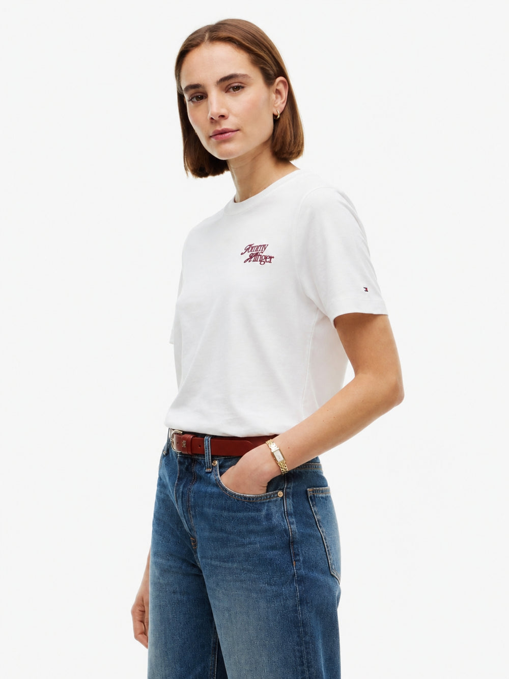 Solid Regular Fit Half Sleeve Cotton Jersey T-Shirt