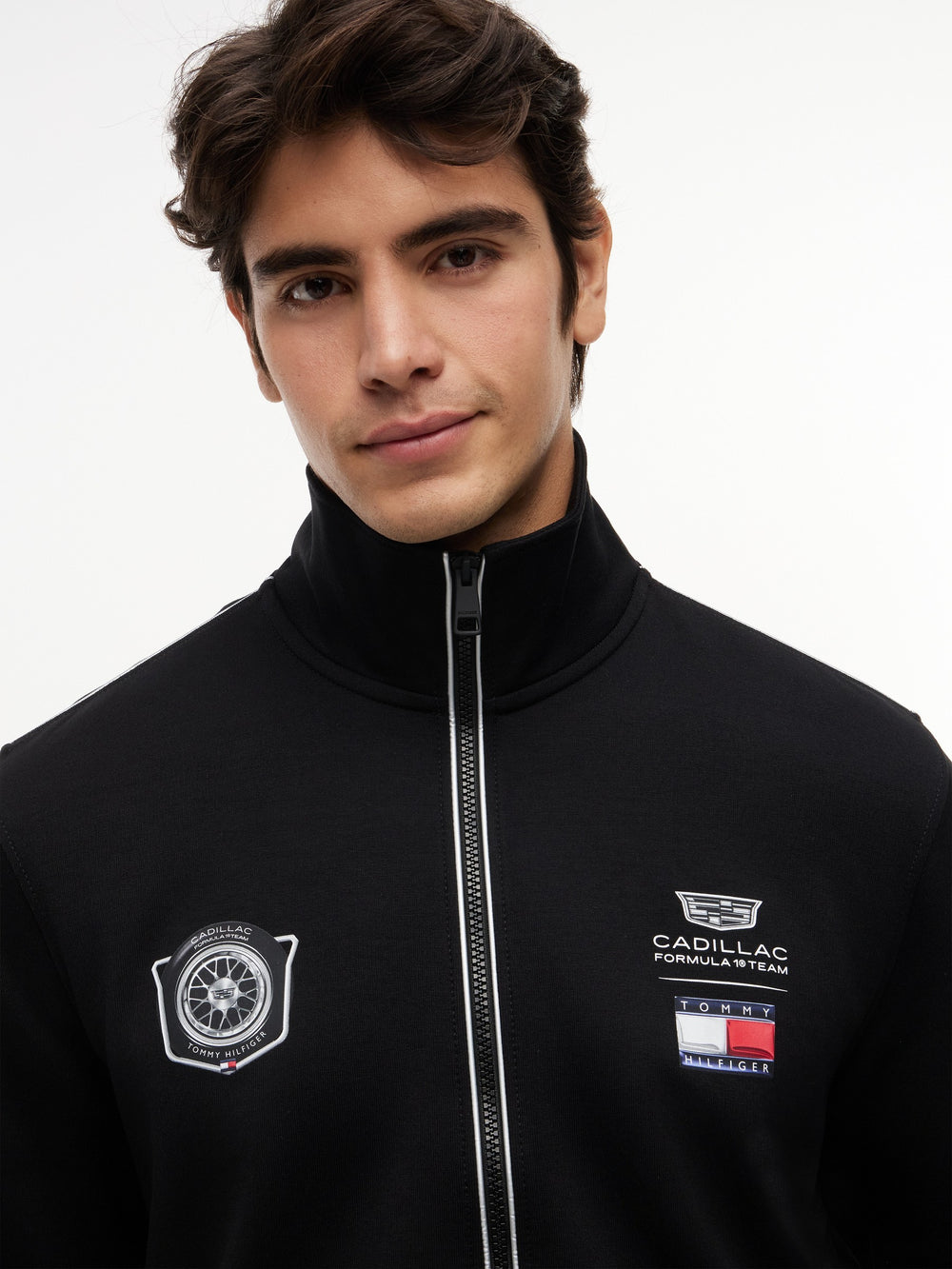 Regular Fit Cf1 Zip Thru Hoodie