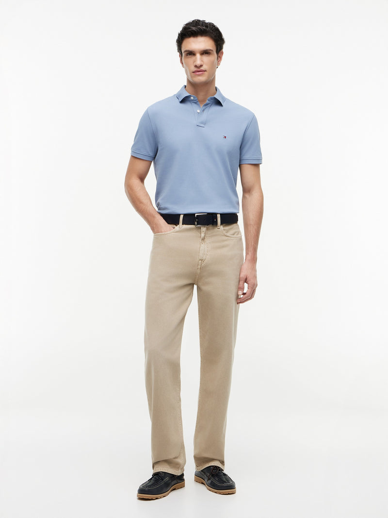 Regular Fit Solid Pique Polo