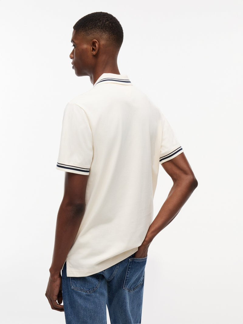 Regular Fit Tipped Polo