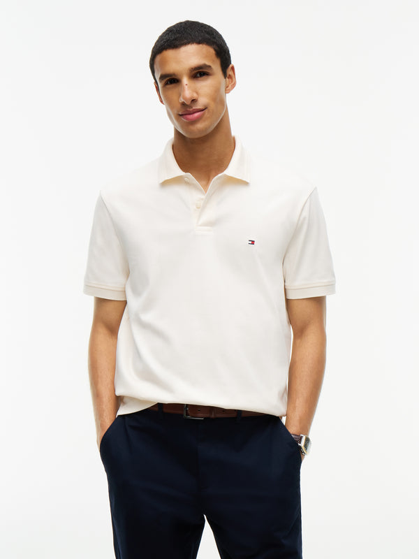 Regular Fit Jacquard Interlock Polo