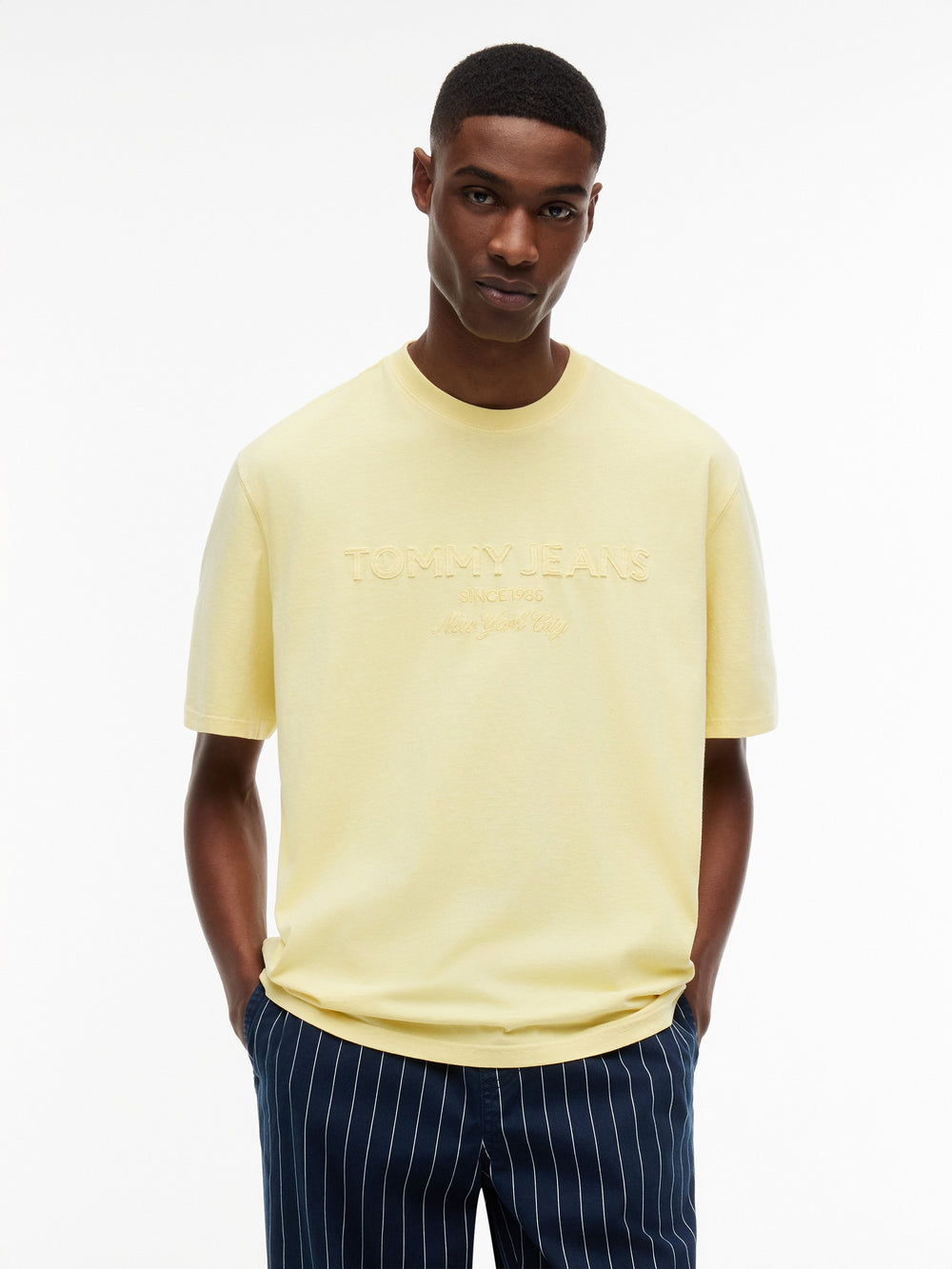 90S Fit Washed Patchwork T-Shirt