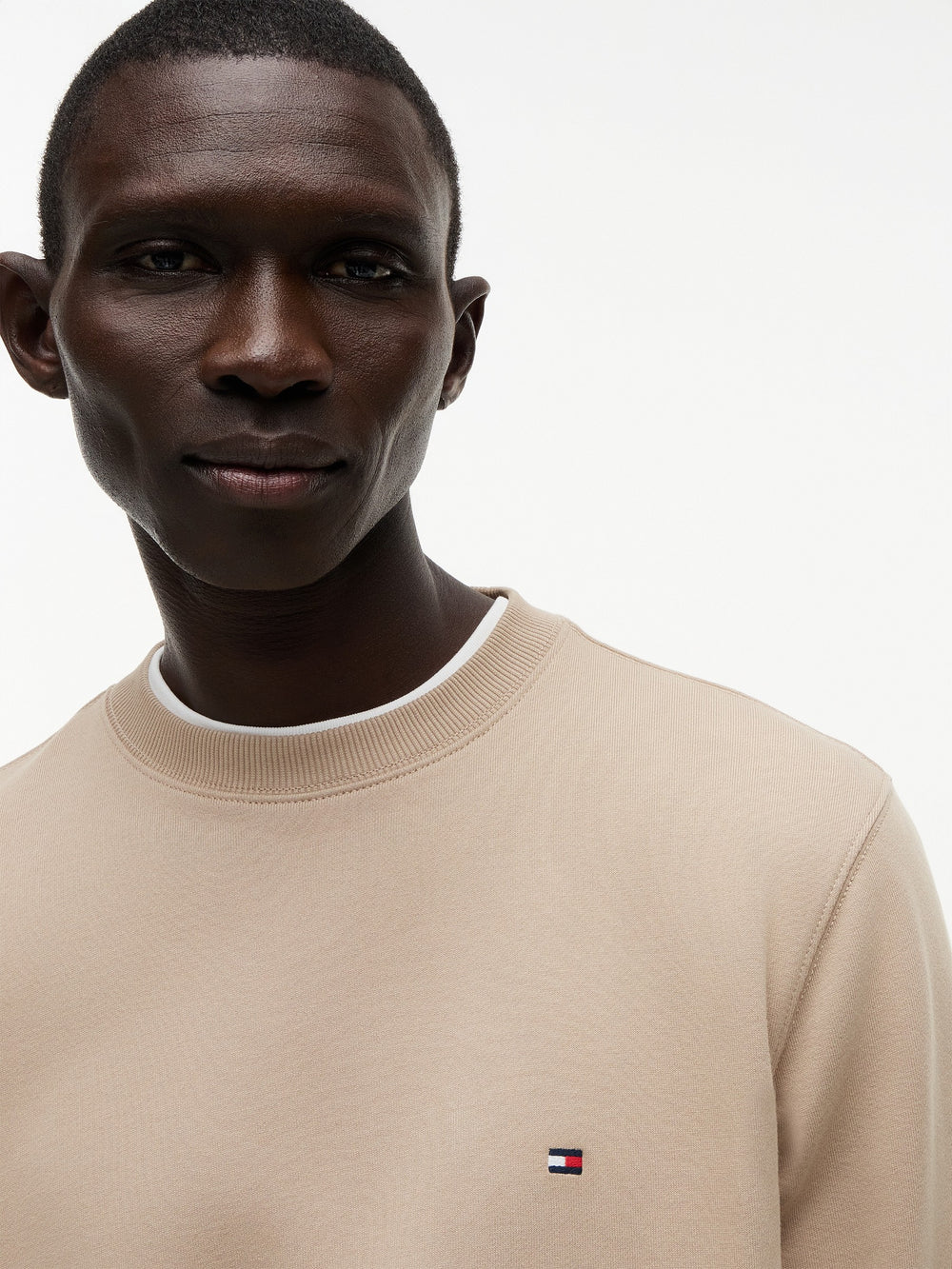 Solid Terry Pullover